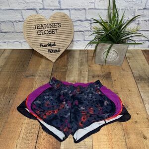 Lululemon Super Squad Short Windy Blooms Print Running Active Athletic Shorts